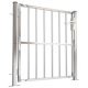 Garden Gate 100x150 cm Stainless Steel