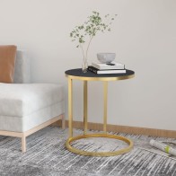 Side Table Gold and Black...