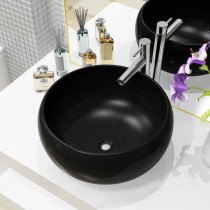Basin Round Ceramic White 40x15 cm