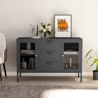 Sideboard Black 105x35x70...