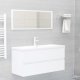 2 Piece Bathroom Furniture Set Sonoma Oak Engineered Wood