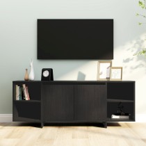 TV-Schrank Räuchereiche 130x35x50 cm Holzwerkstoff