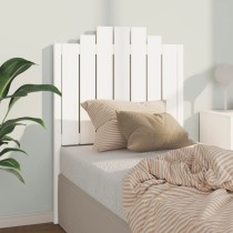 Bed Headboard 186x4x110 cm Solid Wood Pine