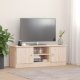 TV Cabinet ALTA White 112x35x41 cm Solid Wood Pine