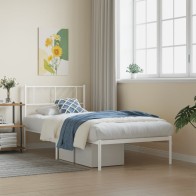 Metal Bed Frame with...
