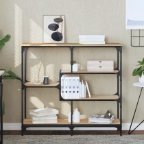 Console Table Brown Oak...