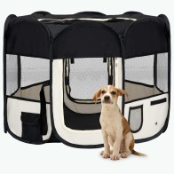 Foldable Dog Playpen with...
