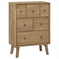 Chest of Drawers 56x30x80 cm Solid Wood Teak