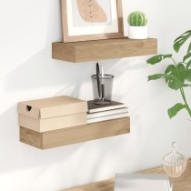 Wall Shelves 2 pcs 110x15x6...