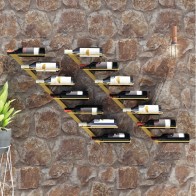 Wall-mounted Wine Rack for...