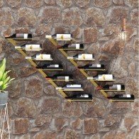 Wall-mounted Wine Rack for...