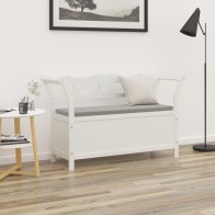 Bench White 107x45x75.5 cm...