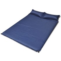 Black Self-inflating Sleeping Mat 190 x 130 x 5 cm (Double)