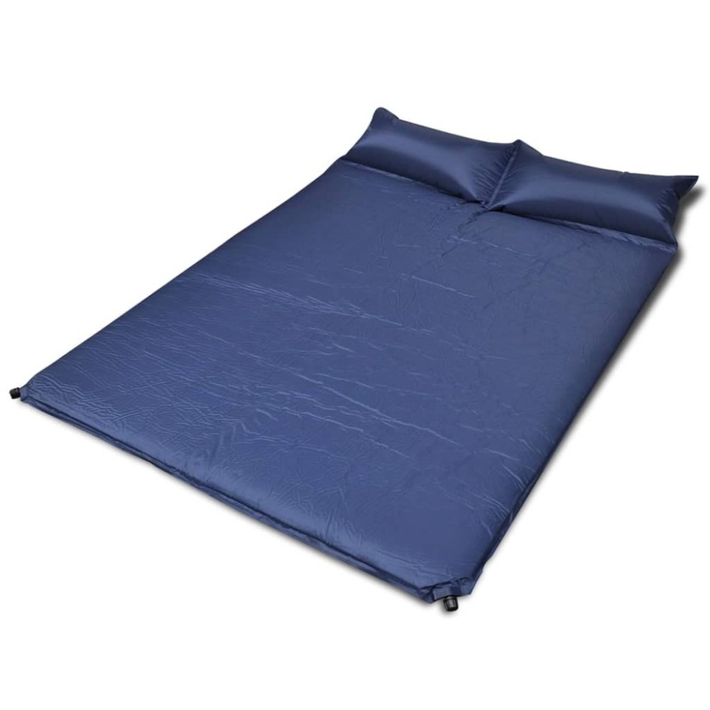 Black Self-inflating Sleeping Mat 190 x 130 x 5 cm (Double)