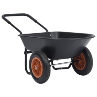 Wheelbarrow Black and...