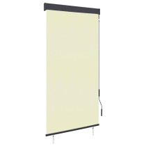 Outdoor Roller Blind 140x250 cm Cream