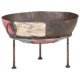 Rustic Fire Pit   40 cm Iron