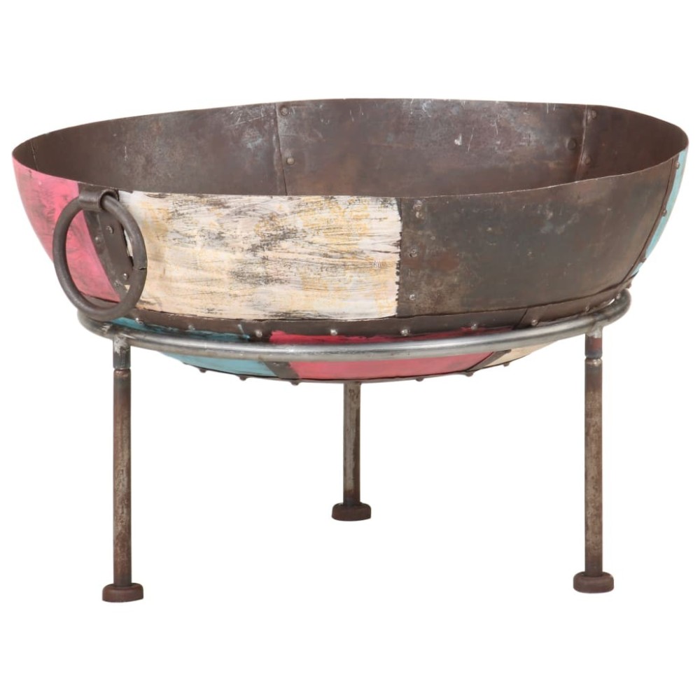 Rustic Fire Pit   40 cm Iron