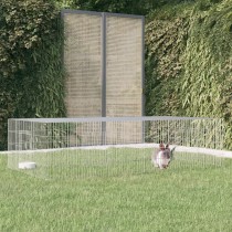 Rabbit Cage 110x110x55 cm Galvanised Iron