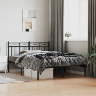 Metal Bed Frame with...