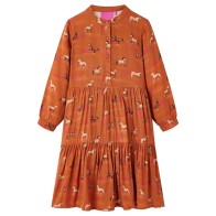 Kids' Dress Cognac 116