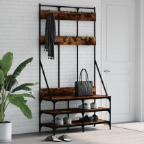 Clothes Rack with Shoe...