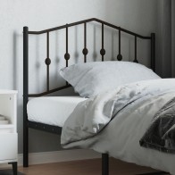 Metal Headboard White 160 cm