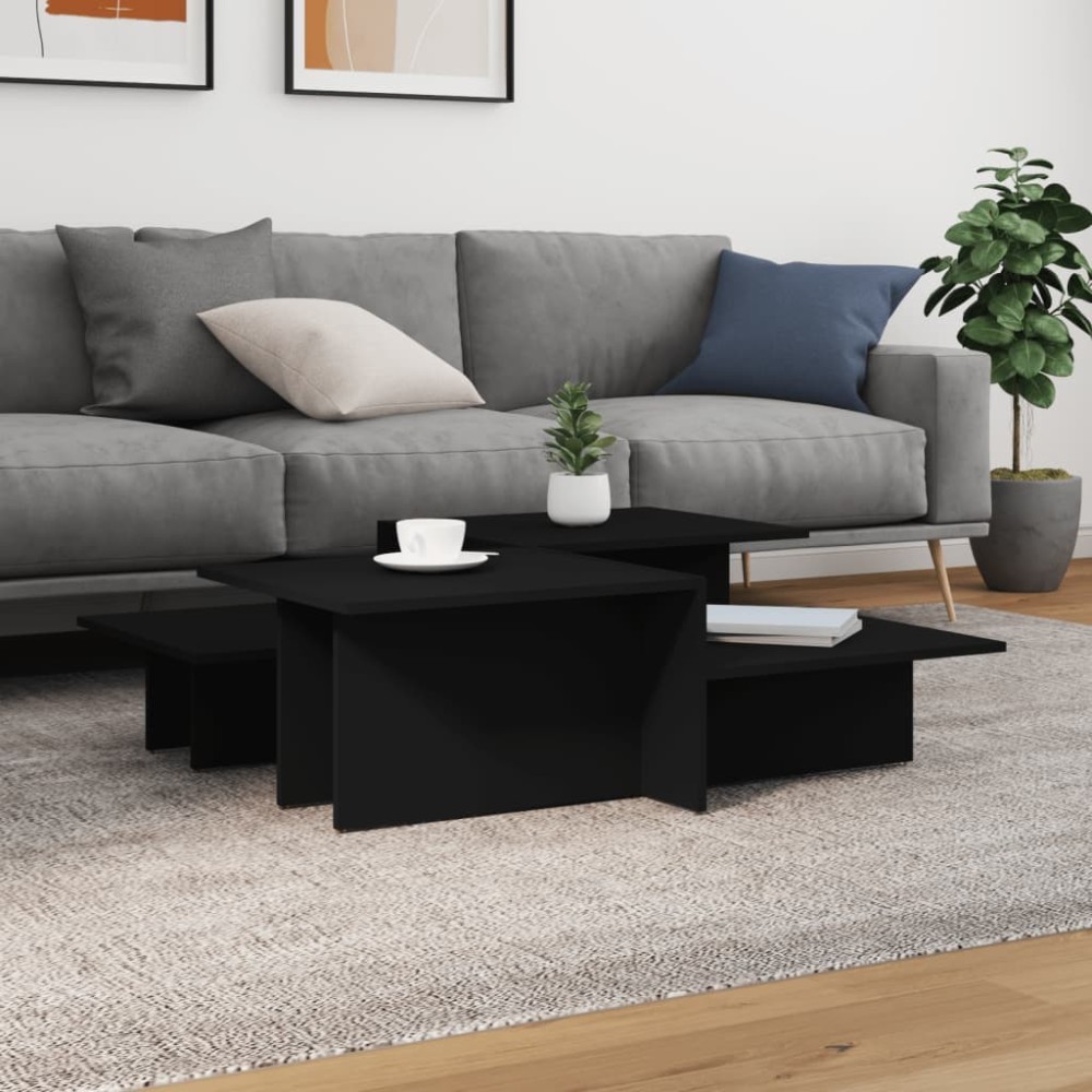 Couchtische 2 Stk. Braun Eichen-Optik Holzwerkstoff