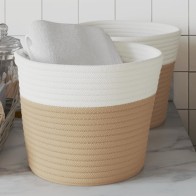 Storage Baskets 2 pcs Brown...