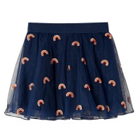 Kids' Skirt with Tulle Navy...