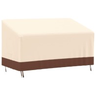 2-Seater Bench Cover Beige...
