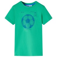 Kinder-T-Shirt Grün 104
