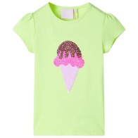 Kinder-T-Shirt Ecru 128