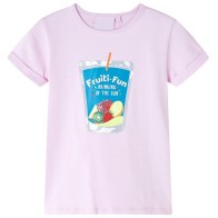 Kinder-T-Shirt Hellorange 116