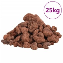 Volcanic Rocks 25 kg Black 3-5 cm