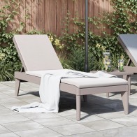 Sun Lounger Brown 186x60x29...