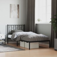 Metal Bed Frame with...