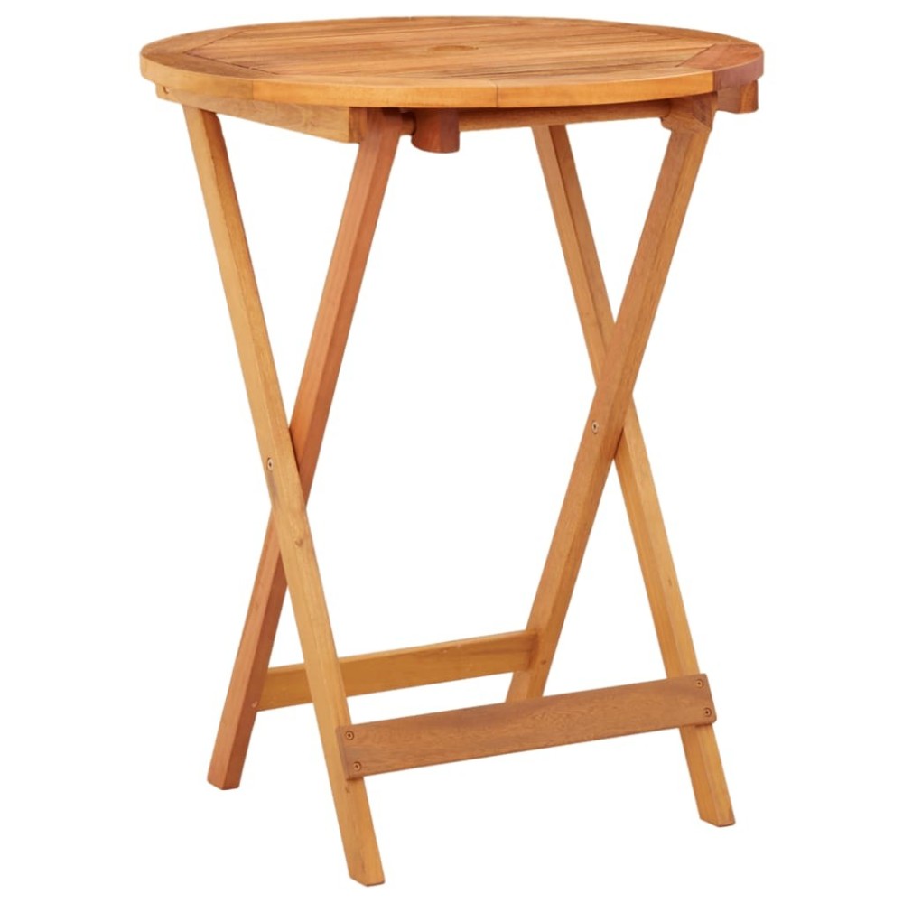 Folding Garden Table 160x85x75 cm Solid Eucalyptus Wood