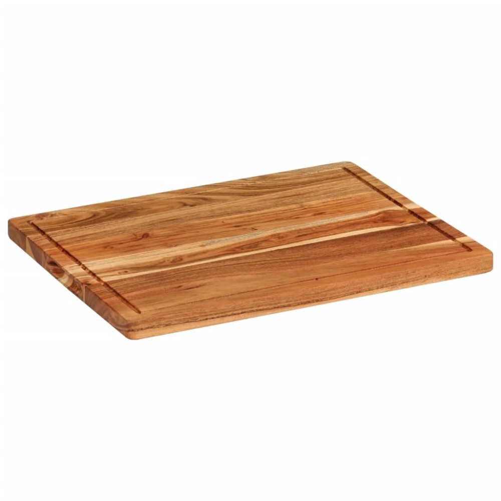 Schneidebrett 50x38x2,5 cm Massivholz Akazie