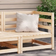 Garden Sofa 2-Seater White...