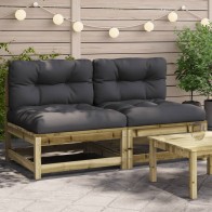 Garden Sofas Armless with...