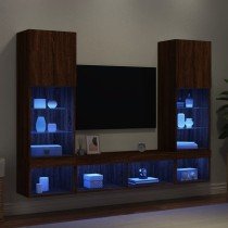 5 Piece TV Wall Units with...