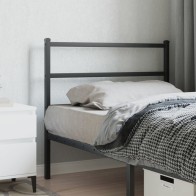 Metal Headboard White 200 cm