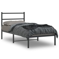Metal Bed Frame with...