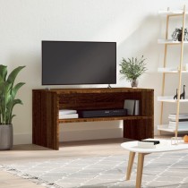 TV-Schrank Weiß Sonoma-Eiche 80x40x40 cm Holzwerkstoff