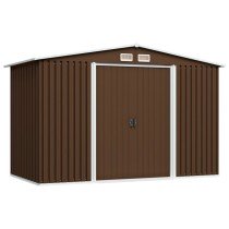Garden Storage Shed Brown...