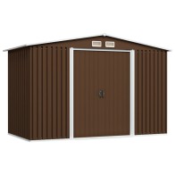 Garden Storage Shed Brown...