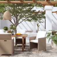 Garden Dining Chairs with...