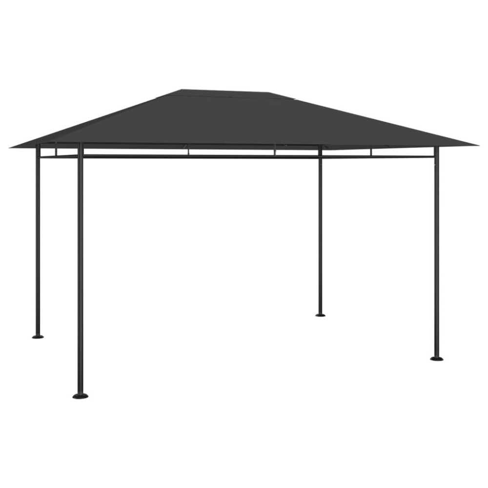 Gazebo 384x281x270 cm Anthracite 180 g/m