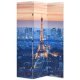 Folding Room Divider 120x170 cm Paris by Night